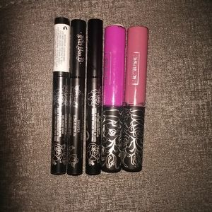 Kat Von D liquid liner and liquid lipsticks